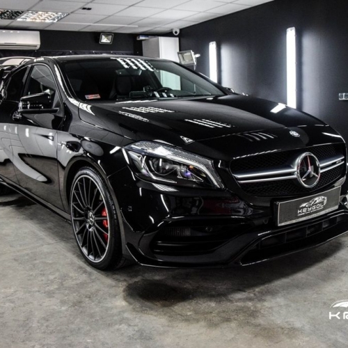 Mercedes A AMG black