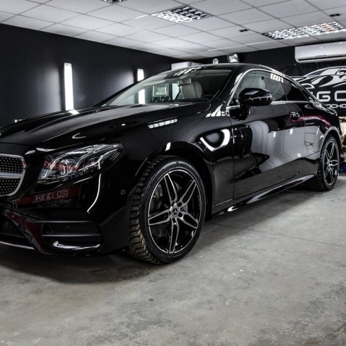 Mercedes C coupe black